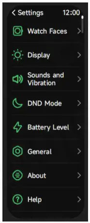 EGQINR IDW13 Smart Watch - Function Description 22