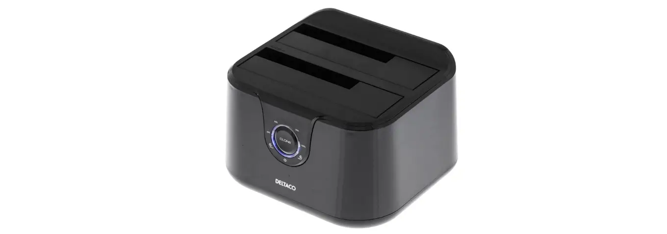 Deltaco Map-gd35u3 Usb 3.0 Docking Station With Cloning User Manual