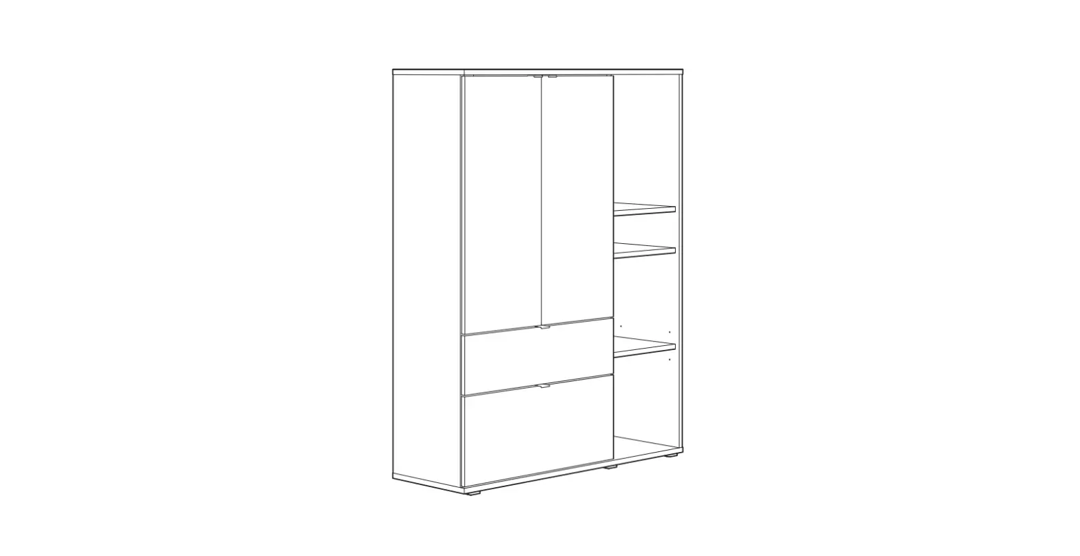 Ikea Vihals Storage Wardrobe Instruction Manual