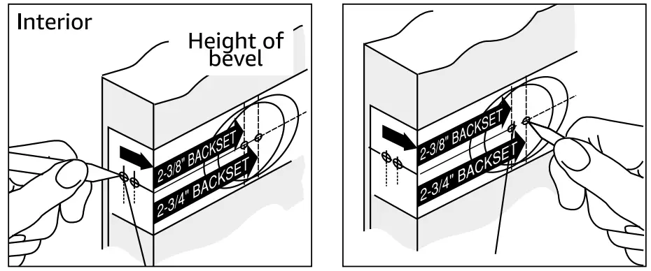 amazon basics B07GF5F3GP Entry Privacy Passage Knob  - Door