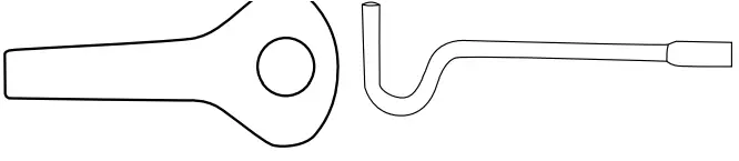 amazon basics B07GF5F3GP Entry Privacy Passage Knob  - Key