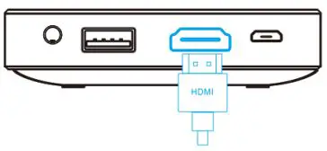 Sharper Image P30 Portable Video Projector User Guide - HDMI Input