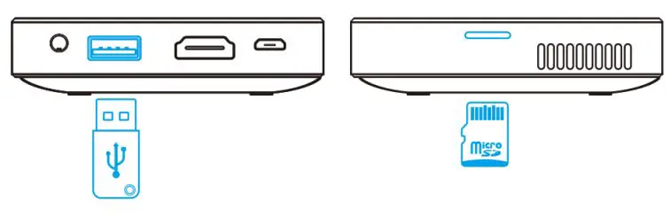 Sharper Image P30 Portable Video Projector User Guide - USB DRIVE & Micro SD Card Input