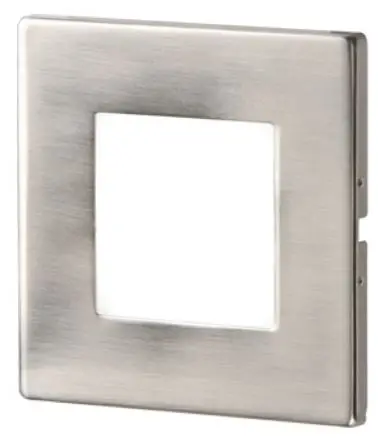 Knightsbridge-NH023AW-Single-Stainless-Steel-Recessed-LED-Wall-Light