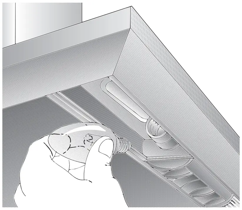 Replacing the light bulbs