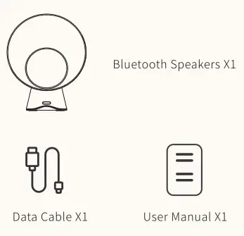 gemmac MoonLight Sensor Light Bluetooth Speaker - Product Discription1