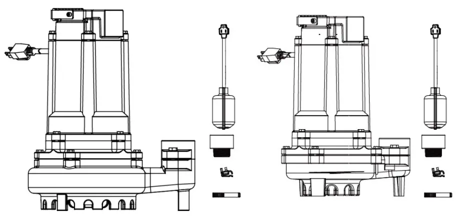 K2 PUMPS SPI05008TPK Sump and Effluent Pump