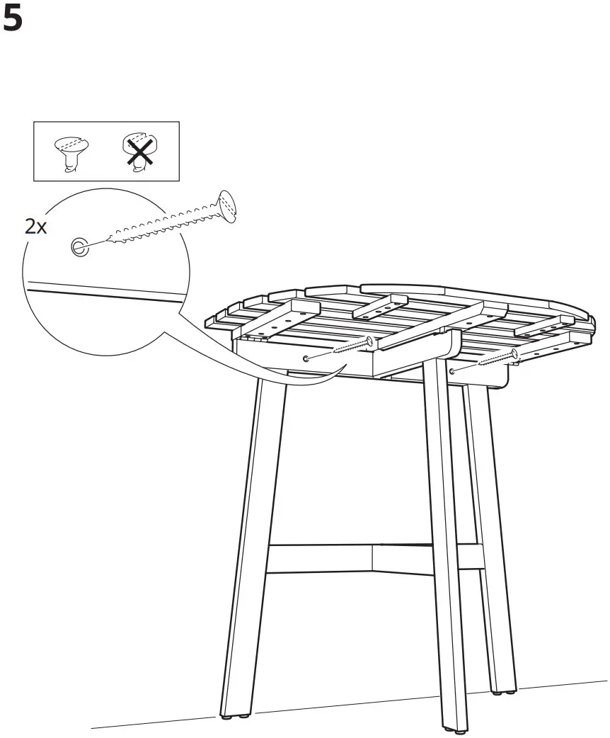 IKEA ASKHOLMEN Garden Table - FIGURE 5