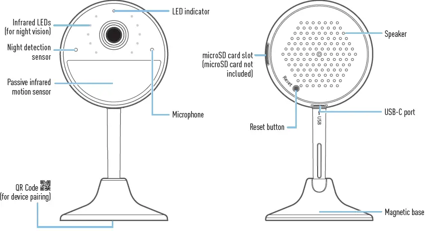 Swann 2K Indoor Wi-Fi Security Camera 01