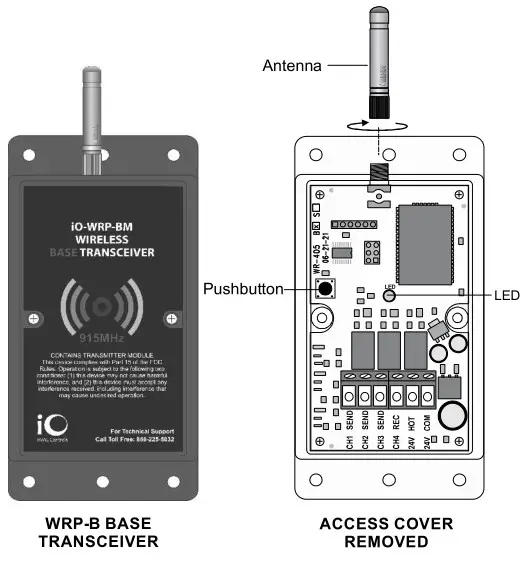IO HVAC Controls iO-WRP-B WRP Wireless Relay - Overview 1