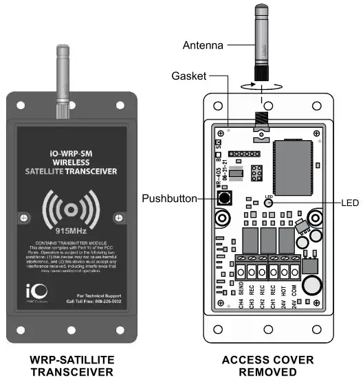 IO HVAC Controls iO-WRP-B WRP Wireless Relay - Overview 2