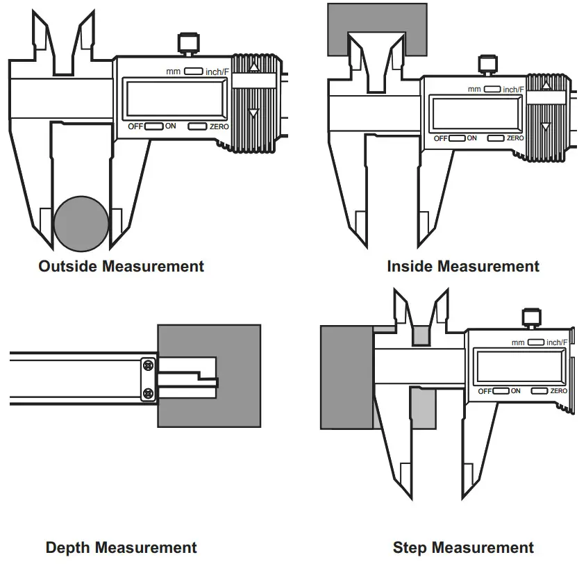 PITTSBURGH 63731 6 Inch Digital Caliper - fig 2