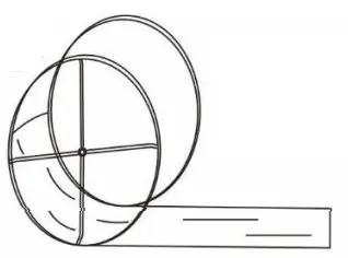 4MODERNHOME T59 Montgomery 29 Inch Blue Buffet Lamp Set - lampshade2