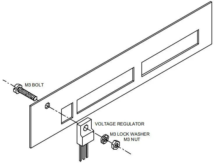 Voltage regulator and PCB assembly