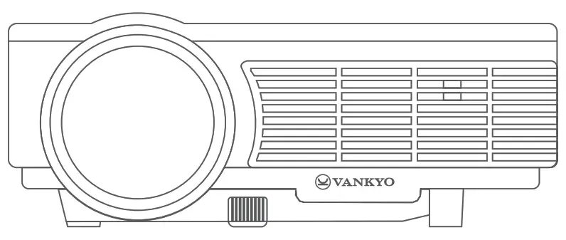 VANTOP Leisure 30W Projector for Home Entertainment -