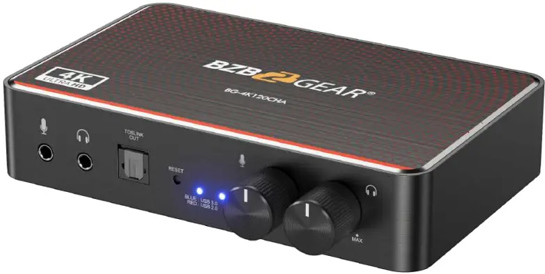 BZBGEAR BG-4K120CHA USB-C 4K120 Video Capture Box