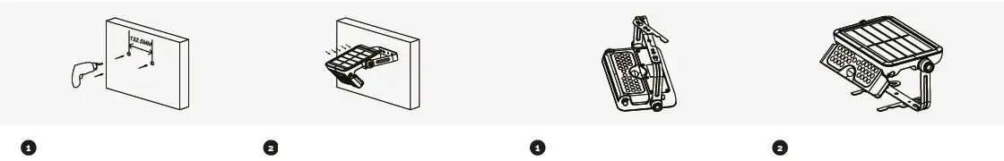 FLINQ FQC8261 5W Solar LED Floodlight 4