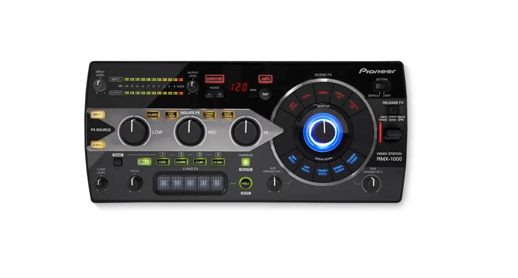 Pioneer Rmx-1000 Professional Dj Effector And Sampler Remix Station Instruction Manual Pioneer Rmx-1000 Professional Dj Effector And Sampler Remix Station Instruction Manual