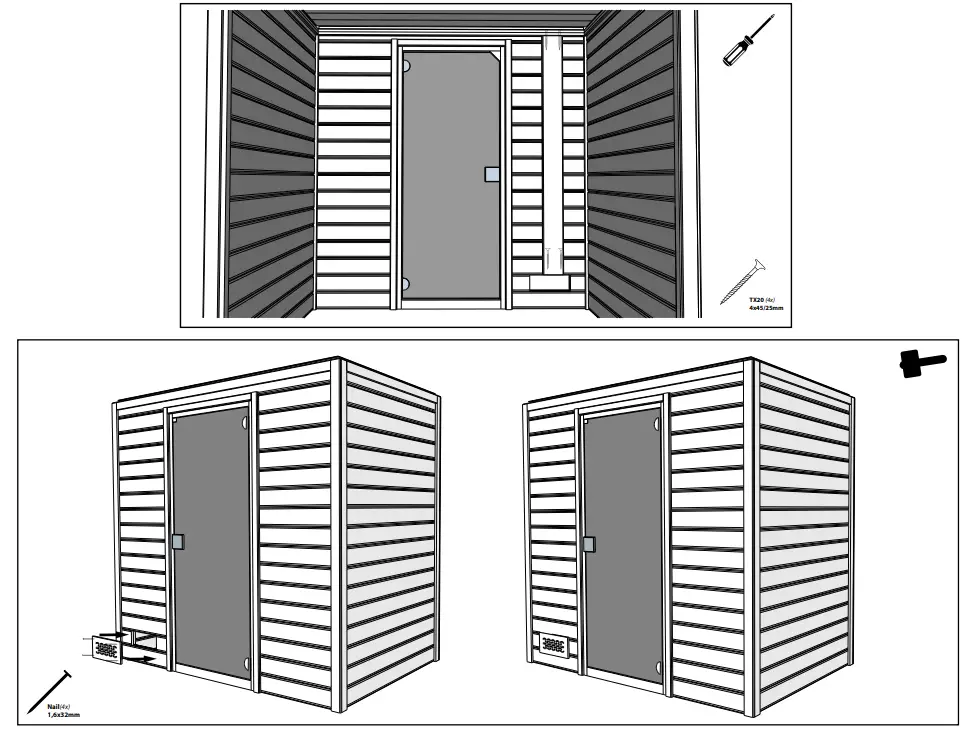 HANSCRAFT VASA HS3 130142 Solid Selected Spruce Wood - parts 12