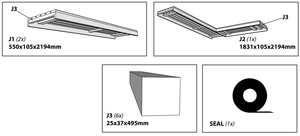 HANSCRAFT VASA HS3 130142 Solid Selected Spruce Wood - parts 6