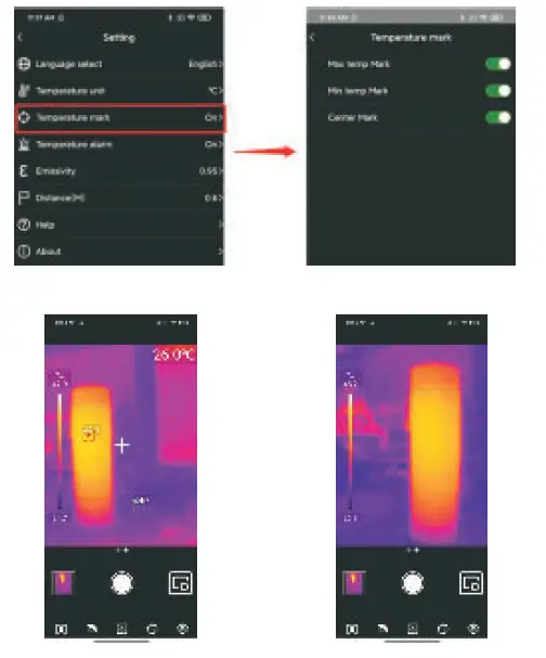 UNI-T UTi120MS Infrared Thermal Imaging Camera 12