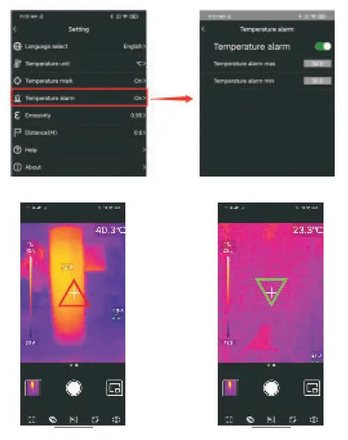 UNI-T UTi120MS Infrared Thermal Imaging Camera 13