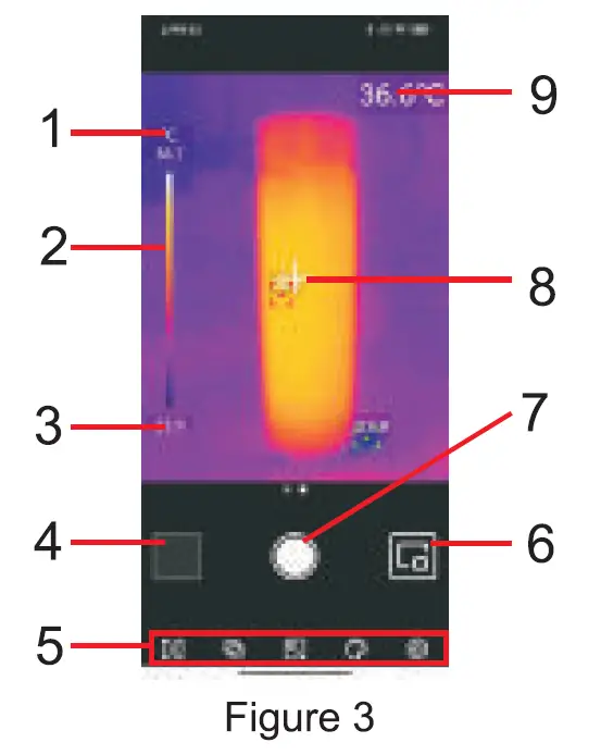 UNI-T UTi120MS Infrared Thermal Imaging Camera 3