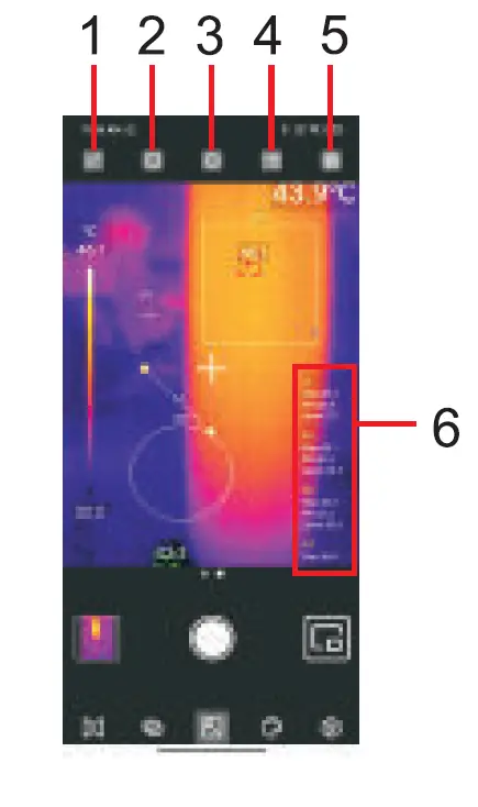 UNI-T UTi120MS Infrared Thermal Imaging Camera 8