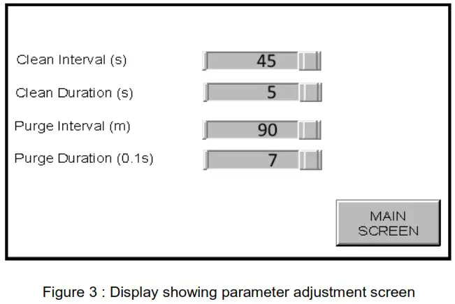 EATON DOM0000020 Controller HMI Interface for the MCFDCF Single - PARAMETER ADJUSTMENTS 1