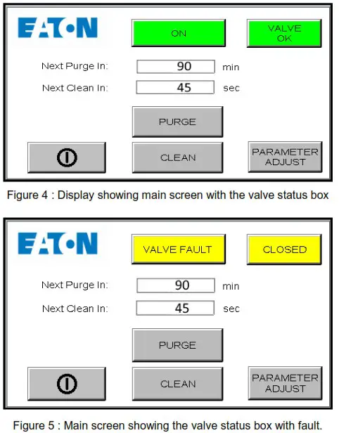 EATON DOM0000020 Controller HMI Interface for the MCFDCF Single - PARAMETER ADJUSTMENTS 2