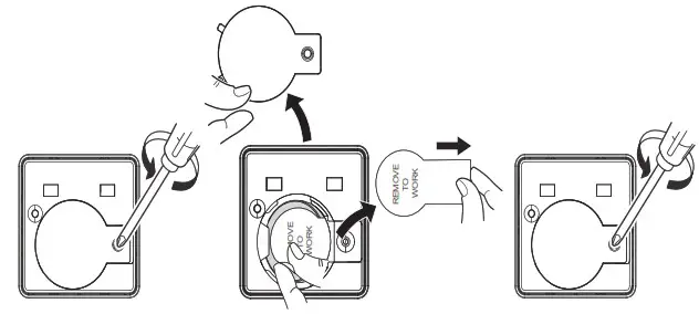 namron 4512765 Igbee Humidity Temperature Sensor - MOUNTING 2