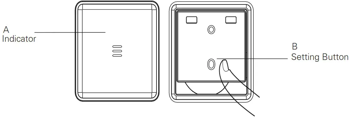 namron 4512765 Igbee Humidity Temperature Sensor - OPERATION 1
