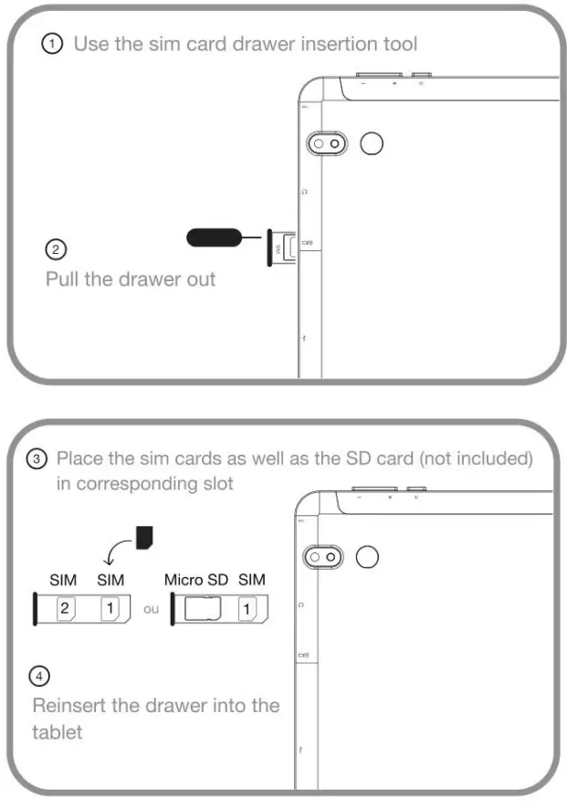 ARCHOS Oxygen101S+Dock 10.1 Inch WiFi - Tablet - overview 1