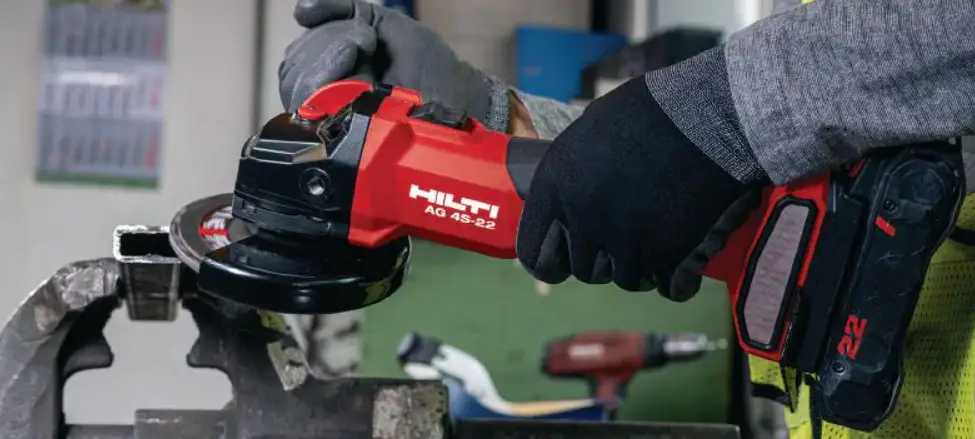 Hilti Ag 4s-22­125 Cordless Angle Grinder Instruction Manual