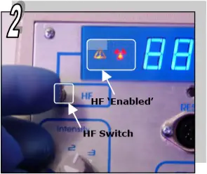 Avance Beauty IPL Startup Procedure 2