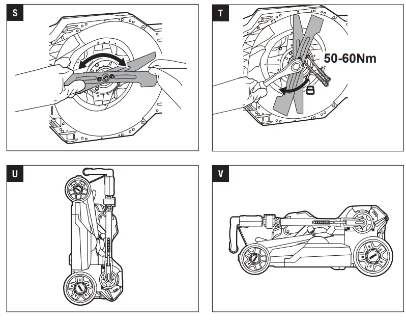 EGO LM2130E-SP 56 Volt Lithium-Ion Cordless Mower - Parts 4