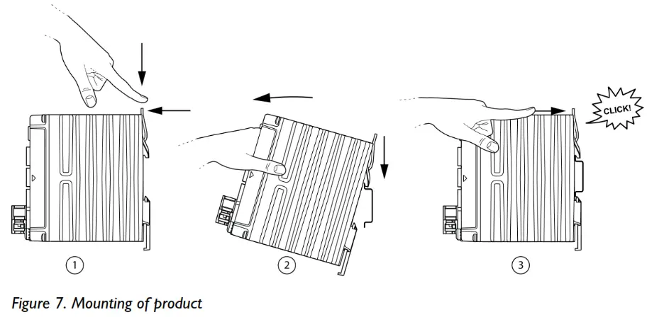 westermo Lynx 5600 Series Industrial Gigabit Switch - Mounting