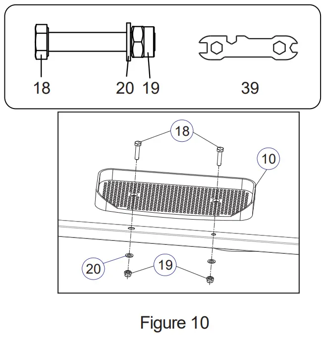 Dripex C17V2M96eUL Magnetic Elliptical Machine - Pedal 2