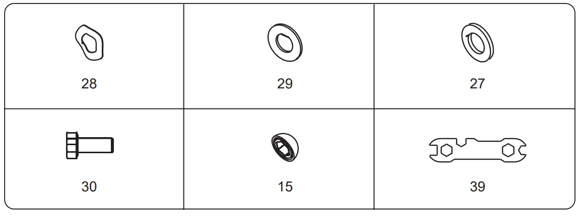 Dripex C17V2M96eUL Magnetic Elliptical Machine - foot tube7