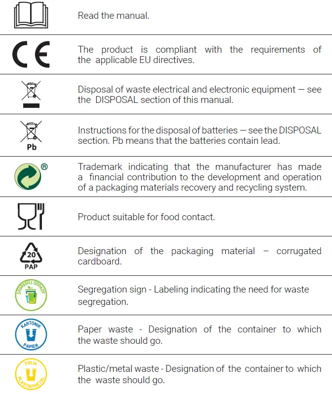 HOFFEN GKS-2325-B Kitchen Scale 1