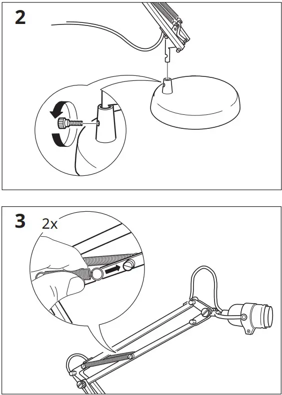 IKEA 101.467.66 FORSÅ Work Lamp - fig 3