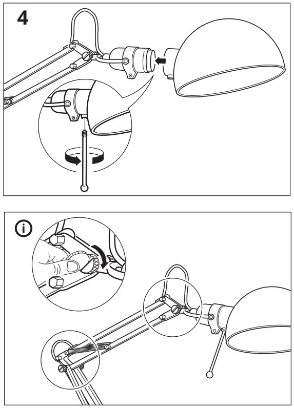 IKEA 101.467.66 FORSÅ Work Lamp - fig 4