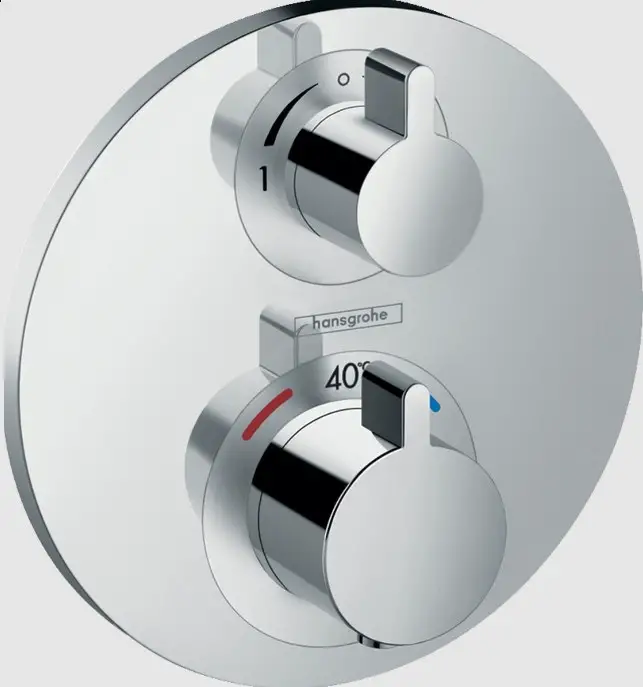 hansgrohe 15775000 Metropol Concealed Thermostat with Shut-Off Valve