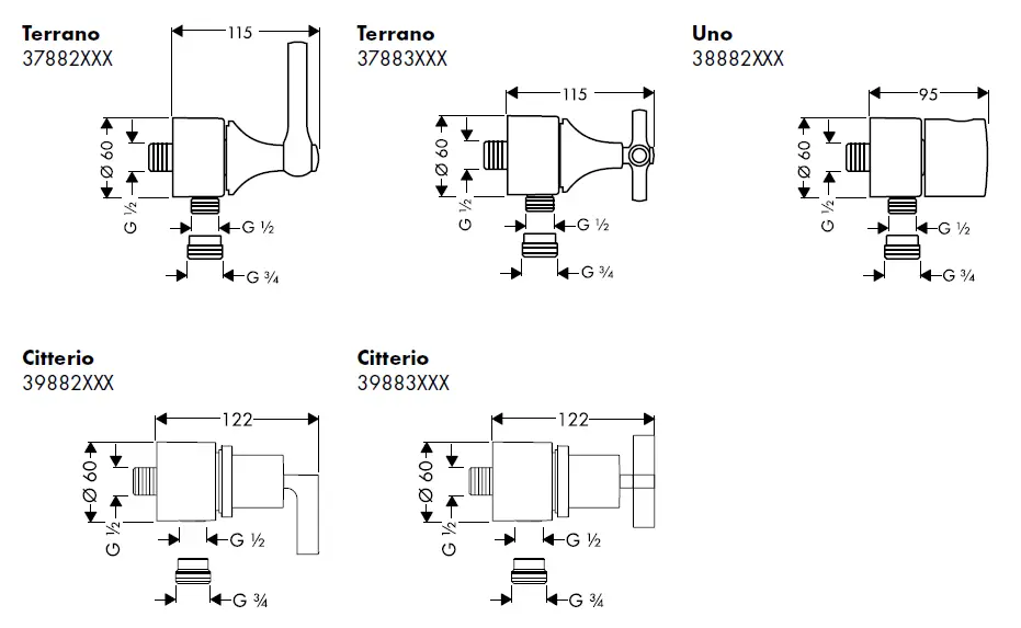 hansgrohe-39882000-AXOR-Citterio-Fixfit-Stop-Wall-Outlet-7