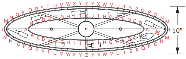 CRYSTORAMA WIN-619-GA-CL-MWP Winham 8 Light Crystal Chandelier - DETAILED ILLUSTRATION