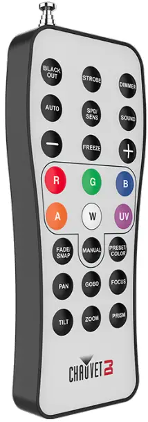 CHAUVET DJ ML6 RFC Remote Control