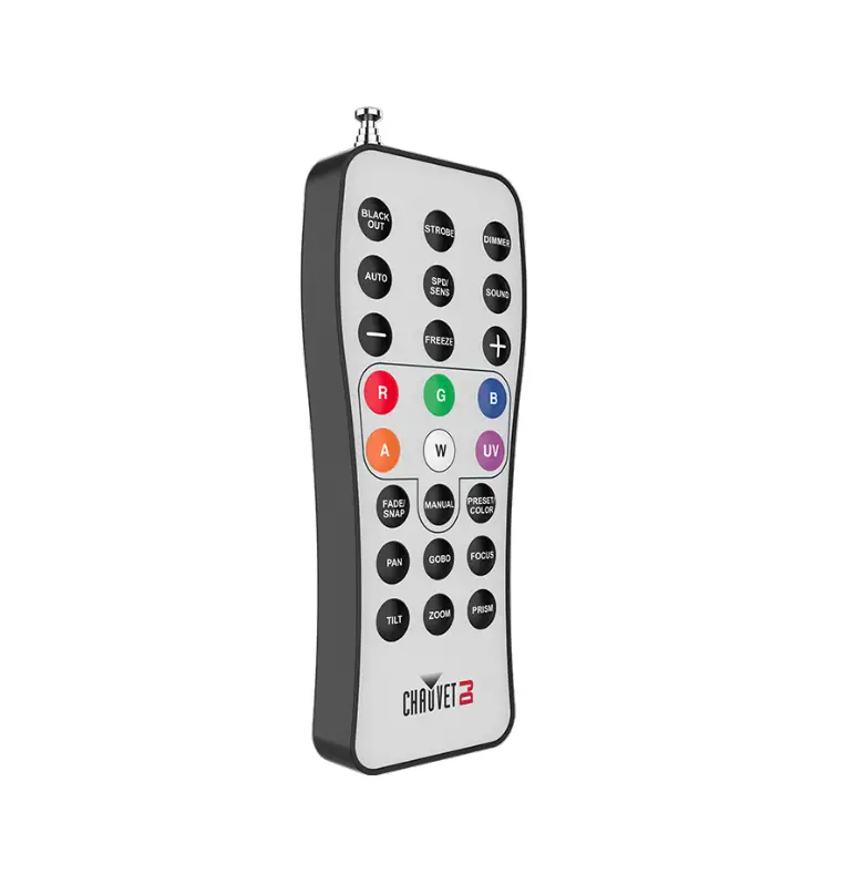 Chauvet Dj Ml6 Rfc Remote Control Instructions