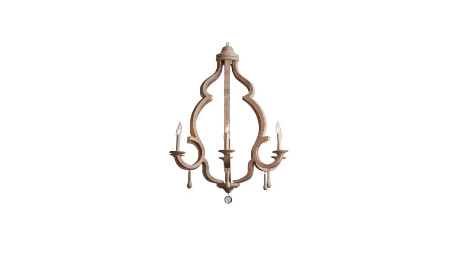 Ethan Allen 093037 Fiona Carved Wood Chandelier Instruction Manual
