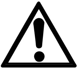 warning icon