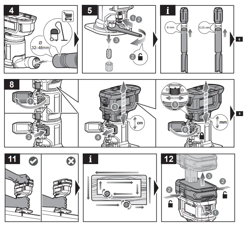 RYOBI RTR18 Trim Router - Fig 2